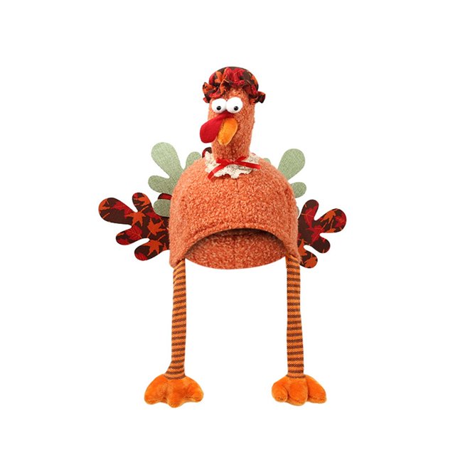 Thanksgiving Turkey Hat Holiday Accessory for Festive Parties and Family Gatherings