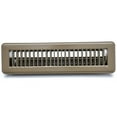 thumbnail image 3 of [2 Pack] Fits 2x12 Duct Opening Floor Register with Louvered Design by Handua | Heavy Duty Walkable Design with Damper | Floor Vent Grille | Easy to Adjust Air Supply Lever | Brown, 3 of 8