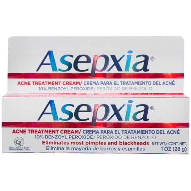6 Pack - Asepxia Acne Spot Treatment Cream 1 oz - Walmart.com - Walmart.com