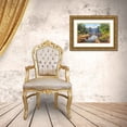 thumbnail image 3 of Prishchepa, Igor 24x16 Gold Ornate Wood Framed with Double Matting Museum Art Print Titled - Forest freshness, 3 of 4