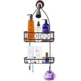 thumbnail image 4 of Simple Houseware Shower Caddy Hanging Organizer with 2 Hooks, Bronze, 4 of 6