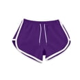 thumbnail image 6 of Lenpel Women's Booty Running Shorts 3 Pc Soft Comfy Elastic Waist Drawstring Yoga Lounge Shorts Athletic Workout Shorts, 6 of 7