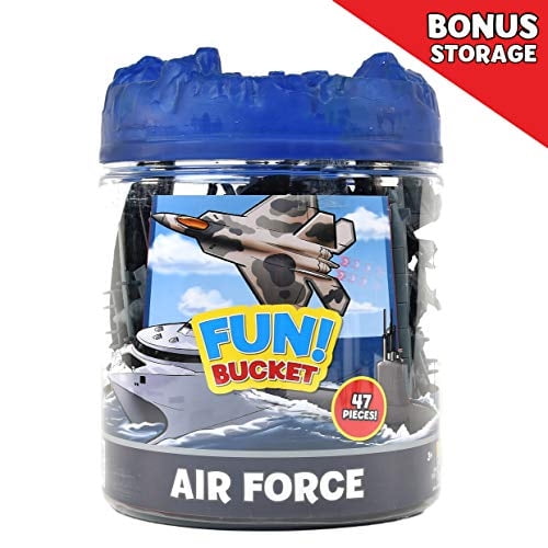 Sunny Days Entertainment Military Air Force Bucket - 47 Battles y accesorios surtidos Sunny Days Entertainment Sunny Days Entertainment