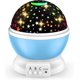 thumbnail image 1 of Toys for 2-8 Year Old Boys Gifts, Kids Night Light with 360 Degree Rotation and 8 Color Light Changing, Moon Star Projector Light for(Blue), 1 of 5