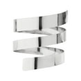 thumbnail image 3 of Pulsera abierta Yuyangstore Brazalete decorativo minimalista de moda Estilo D Plata, 3 of 8