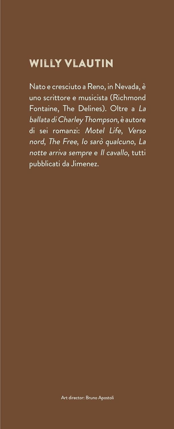 Willy Vlautin La ballata di Charley Thompson (Paperback)