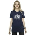 thumbnail image 2 of DC Comics Womens Batman Paint Splatter Cotton Boyfriend T-Shirt, 2 of 3