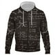 thumbnail image 1 of Sudadera con capucha con estampado 3D de fórmula matemática para hombre y mujer, ropa de calle informal de moda, estilo hip hop, con cremallera, 2024, 1 of 6