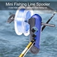 thumbnail image 1 of Tbest Cola de Línea de Pesca Bobinadora de Carrete Mini, Portátil Ajustable Línea de Pesca Bobinadora Carrete Carrete de Bobina Líneas de Centrifugado Bobinadora Herramienta de Aparejos de Pesca Ecomeon no, 1 of 6