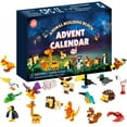 thumbnail image 2 of 2024 Christmas Advent Calendar - 24PC Building Blocks Funny Christmas Blind Boxes with Random Different Action Figure Toys, Christmas 24-Days Countdown Calendar Gifts, 2 of 6