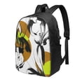 thumbnail image 1 of YFYANG 17" Laptop Backpack, Geometric Flower Doodle Fashion Travel Work Backpack with USB and Headphone Cable Interface for Men and Women, 1 of 8