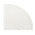 thumbnail image 3 of Cuadros Decorativos Regla de costura de pie en forma de abanico, acolchado de retazos, álbum de recortes, herramientas de costura DIY DQrwqpou Nuevos Originales, 3 of 7
