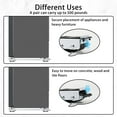 thumbnail image 6 of 2BK Furniture Mover Tool,Furniture Moving Sliders,1700 lbs Maximum ,Adjustable Mobile Base for Washing Machines, Refrigerator Support Stand, Roller Dolly for Dryers, Dishwashers(White), 6 of 7