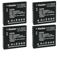 Kastar 4-Pack DMW-BCK7E Battery Replacement for Panasonic DMW-BCK7 DMW-BCK7E DMW-BCK7GK DMW-BCK7PP ACD-341, NCA-YN101F NCA-YN101G NCA-YN101H NCA-YN101J Battery, DE-A92, DE-A91 DE-A91B Charger