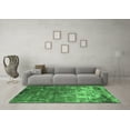 thumbnail image 3 of Ahgly Company Indoor Rectangle Oriental Emerald Green Industrial Area Rugs, 5' x 8', 3 of 4