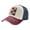 Navy And Red, variant on Grunge Retro Panama Flag Distressed Baseball Cap Dad Hats for Men Women Vintage Trucker Hat Low Profile Ball Caps