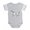 Heather Gray, variant on CafePress - Poodle - Cute Infant Baby Football Bodysuit