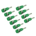 thumbnail image 2 of 2mm Banana Socket, High Accuracy Technology Banana Connector Panel Socket High Speed Transmission High Conductivity  For Electronic Instruments Green, 2 of 8