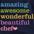 thumbnail image 3 of CafePress - Amazing Chef Long Sleeve T Shirt - Women's Long Sleeve Graphic Tee Casual Fit, 3 of 4