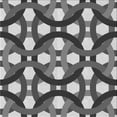 thumbnail image 1 of Ahgly Tapis d'Intérieur Lavable en Machine Carré Gris Nuage Gris, 7 Pieds Carré, 1 of 7