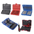 thumbnail image 3 of DOLITY Ensemble de Embouts de Tournevis Extra Longs Sécurité 1/4 Chrome Vanadium Boîte à Outils 50 Pcs, 3 of 5