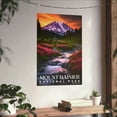 thumbnail image 3 of ELNEIT - Mount Rainier National Park Poster, Unframed Matte Paper, S10, 3 of 4