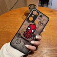 thumbnail image 3 of Funda mate para infinix HOT 20I 12 12I 11 11S 10 10I 10S PLAY 9 8 Pro POVA 3 CAMON 15 17P Funda Marvel Avengers Heroes Space, 3 of 5