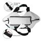thumbnail image 4 of Balery Monochrome Flying Ravens Bolsa Tote Estilo Estético con Cremalleras, Bolsa de Hombro, Bolsa de Compras Grande y Plegable, 4 of 8