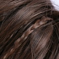 thumbnail image 5 of Raindrops Hair Extensions for Braiding 1Pack Curly Brown Ponytail, 5 of 8