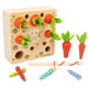 thumbnail image 3 of Juguetes Montessori de para bebés, de zanahoria, de de captura magnética, juguete de rompecabezas de clasificación de Salvador Dali Juego de cosecha de zanahorias, 3 of 9