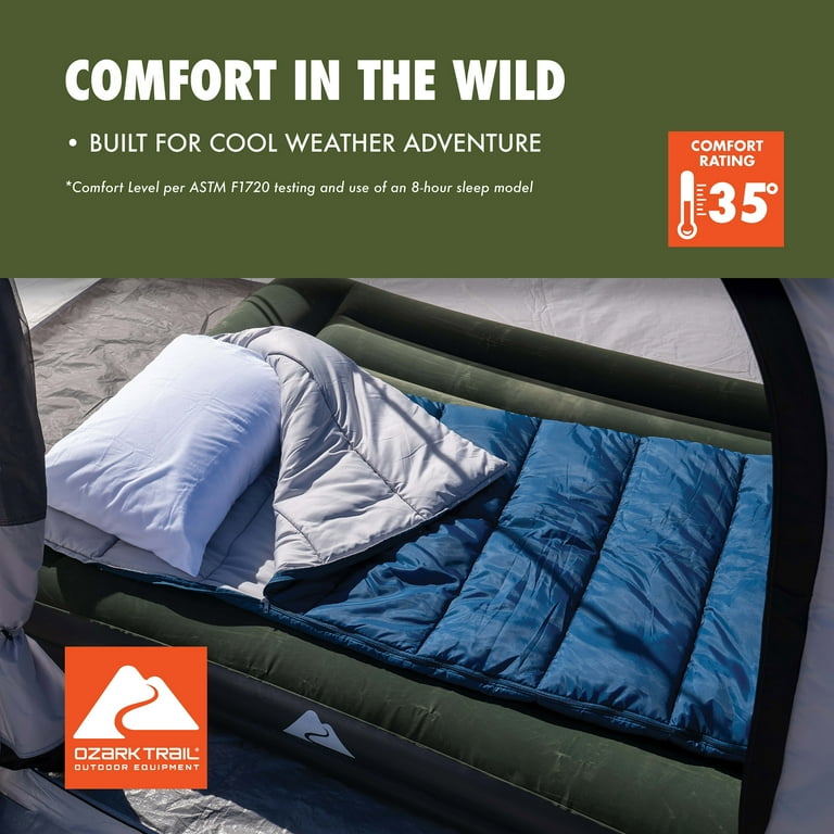 Ozark trail 35f sleeping bag hotsell