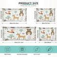 thumbnail image 2 of GZHJMY Cute Forest Animals Pillowcases, Soft and Cozy Decorative Pillow Cases with Hidden Zipper for Bedroom, Sofa, Couch, Queen Size 20x30 Inches（18）, 2 of 6