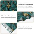 thumbnail image 5 of FORMRS Womens Scarf Winter Soft Long Big Warm Shawls Wrap Tassel Scarves, Green Abstract Pattern, 5 of 9