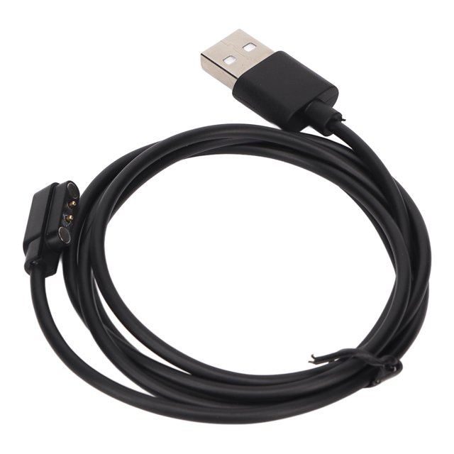 USB To Magnetic 2 Pin Charging Cord, Portable Over Current Protection Smartwatch Charging Cable 3.3ft For Keep B3 Smart Bracelet For Business