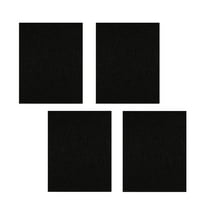 Delapan Cat Litter Box Charcoal Filters fits 6.5Inch x 4.4Inch Pureness F6 Zeloite Air Filter Replacement Carbon Odor Filters, 4-Pack