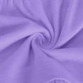 thumbnail image 6 of Big Girls Dresses Solid Color Round Neck Puff Sleeve Kids Party Outfit Girls Beach Dress Size 10-11T, 6 of 6