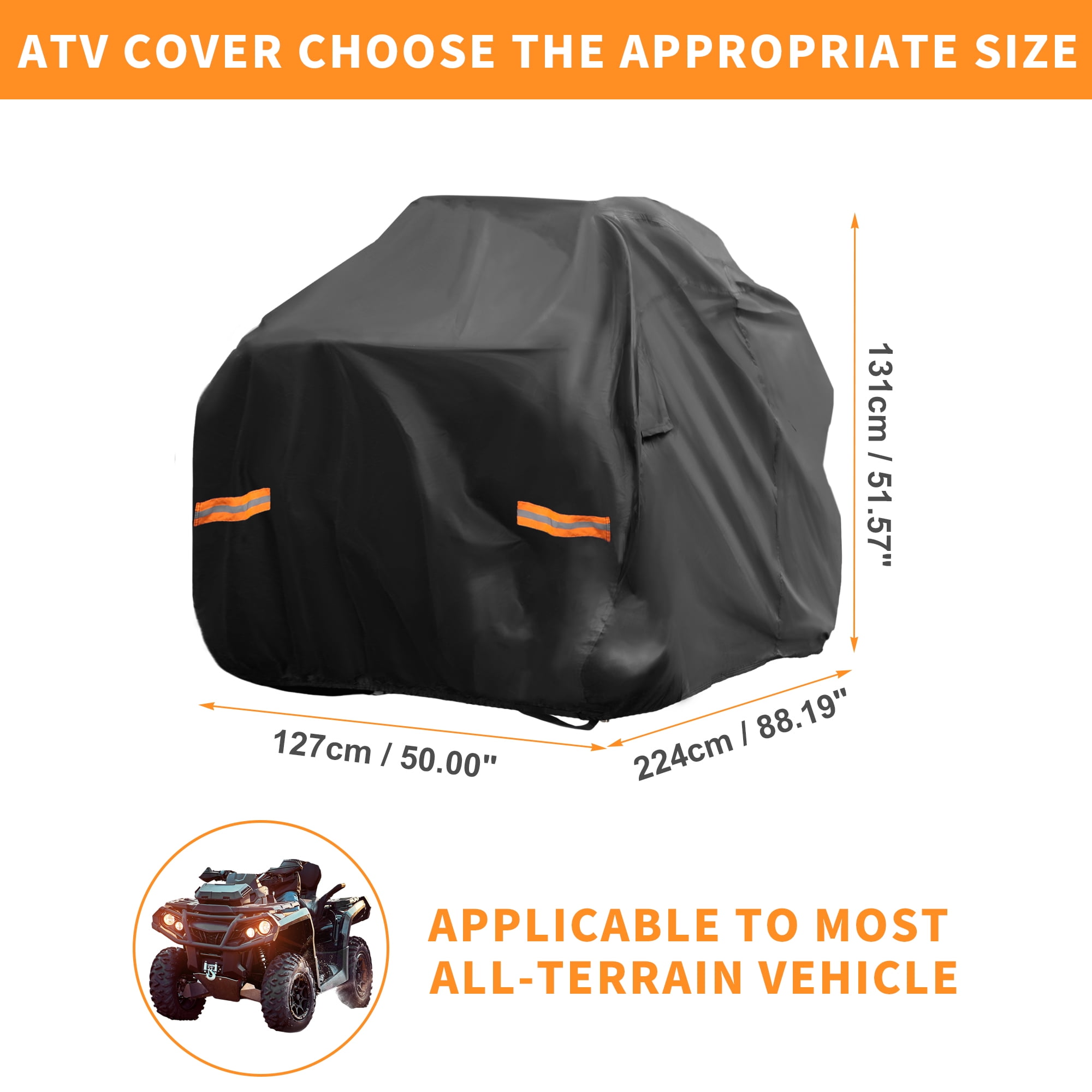 Unique Bargains ATV Cover for Sportsman 850/XP 1000 Waterproof Outdoor Protection