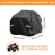 thumbnail image 5 of Funda ATV Unique Bargains para Polaris Sportsman 850/XP 1000/X MR Impermeable 4 Ruedas Cuatrimoto Almacenamiento Protección al Aire Libre Sol Lluvia 210D-PU 224x127x131cm Negra, 5 of 5