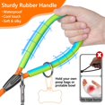 thumbnail image 2 of shiyou-15FT 30FT 50FT Training Leash for Dogs, Nylon Rope Dog Leashes with 2 Swivel Hooks and Comfortable Padded Handle, Puppy Leash Lead for Small Medium Large Dogs Training, Playing, Camping,Backya, 2 of 4