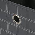 thumbnail image 3 of Mainstays Collapsible Fabric Cube Storage Bins (10.5" x 10.5"), 4 Pack, Gray Windowpane, 3 of 6