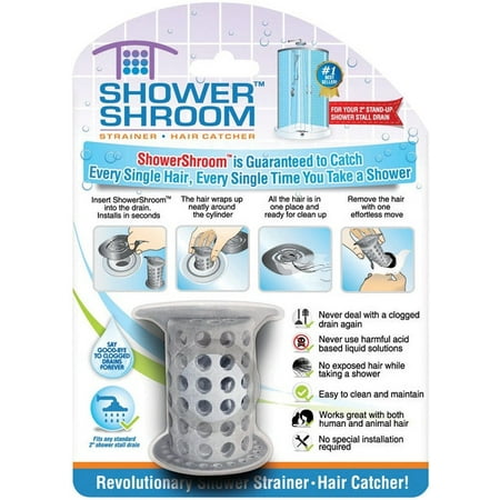 

ShowerShroom ShowerShroom 2161-H-101 Shower Stall Drain Protector Hair Catcher