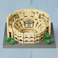 thumbnail image 3 of City Traveler Series Roman Colosseum Simulation Model Toy 1043pcs Micro Building Block Set DIY Assembly Best Gift For Home Decoration, 3 of 7