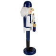thumbnail image 5 of 14" Blue and White Wooden Hanukkah Nutcracker with Dreidel and Menorah, 5 of 5
