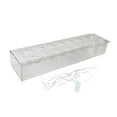 thumbnail image 3 of Clear Acrylic Flower Vase Rectangular Floral Centerpiece For Dining Table Long Rectangle Decorative Modern Vase For Weddings Home Decor 40cmx10cmx6.5cm, 3 of 8