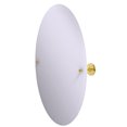 thumbnail image 1 of Shadwell Collection Frameless Oval Tilt Mirror with Beveled Edge - SL-91-PB, 1 of 1