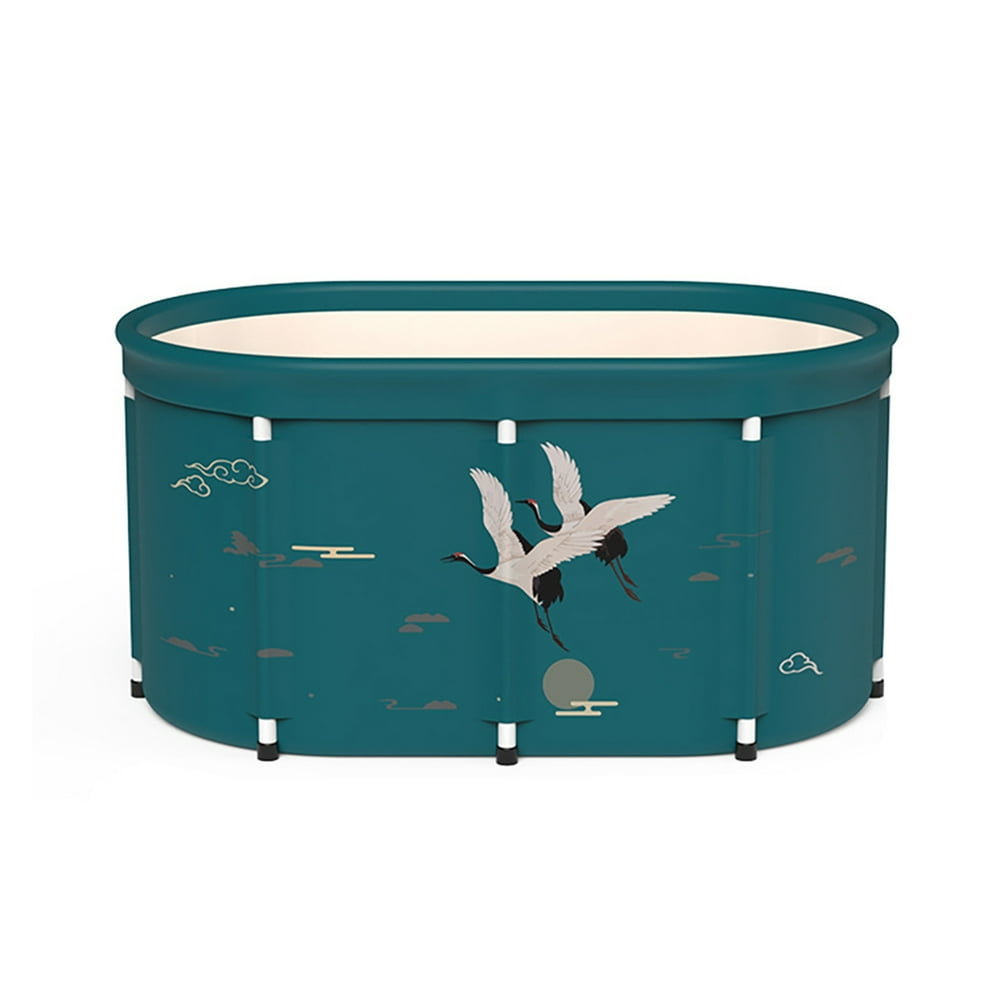Portable Bathtub Thick Plastic Folding Bath Tub for Adults - Walmart