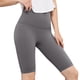 thumbnail image 1 of Hukapapa Pantalones de yoga ajustados con corte en T para mujer, color melocotón, fitness, glúteos, cintura alta, pantalones cortos de yoga, levantamiento de glúteos, entrenamiento, deportes,, 1 of 5