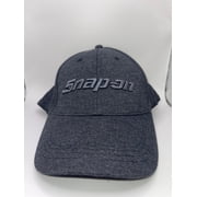 Snap-on Tools 3D Embroidery Structured Stretch-fit Cap, Heather Black