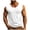 a48-White, variant on Men's Quick Dry Tank Tops Tech Performance Sleeveless T Shirts Mesh Workout Gym Muscle Running Size M,Black