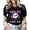 Black4, variant on Earth Day Reduce Reuse Recycle Cute Earth Graphic Tees Womans Tshirt Shirts White/Black S-5XL Tops